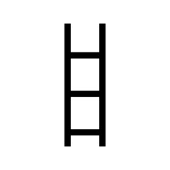 ladder icon or logo isolated sign symbol vector illustration - high quality black style vector icons
