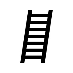 ladder icon or logo isolated sign symbol vector illustration - high quality black style vector icons
