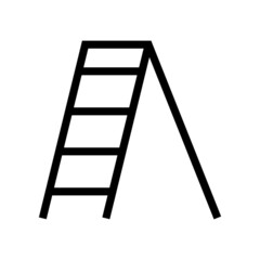 ladder icon or logo isolated sign symbol vector illustration - high quality black style vector icons
