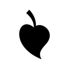 leaf icon or logo isolated sign symbol vector illustration - high quality black style vector icons
