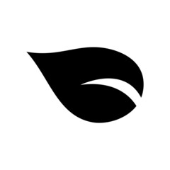 leaf icon or logo isolated sign symbol vector illustration - high quality black style vector icons
