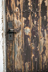 old rusty door. åre, sweden.norrland.sverige,