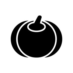 pumpkin icon or logo isolated sign symbol vector illustration - high quality black style vector icons
