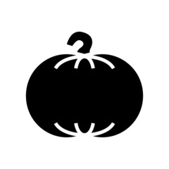 pumpkin icon or logo isolated sign symbol vector illustration - high quality black style vector icons
