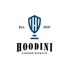 Bold and classic logo about trophies and championships.
EPS 10, Vector.