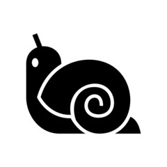 snail icon or logo isolated sign symbol vector illustration - high quality black style vector icons
