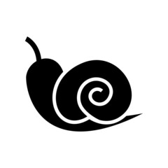 snail icon or logo isolated sign symbol vector illustration - high quality black style vector icons
