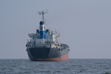 cargo ship in port