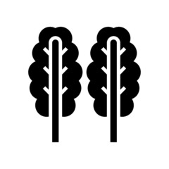 spinach, food, icon, vegetable, organic, vegetarian, natural, healthy, fresh, nutrition, vector, isolated, diet, plant, nature, leaf, illustration, green, symbol, vegan, pictogram, cooking, outline, s