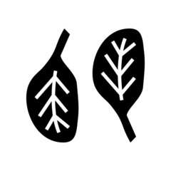 spinach, food, icon, vegetable, organic, vegetarian, natural, healthy, fresh, nutrition, vector, isolated, diet, plant, nature, leaf, illustration, green, symbol, vegan, pictogram, cooking, outline, s