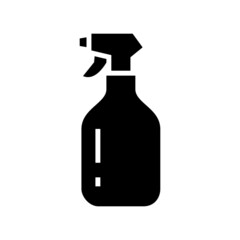 spray bottle icon or logo isolated sign symbol vector illustration - high quality black style vector icons
