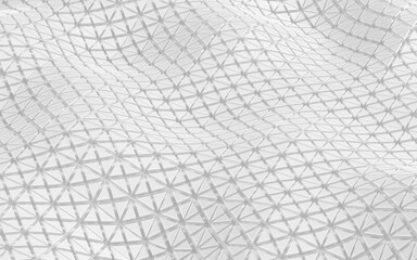 Geometric figures and meshes, 3d rendering.