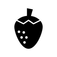 strawberry icon or logo isolated sign symbol vector illustration - high quality black style vector icons
