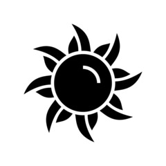 sun icon or logo isolated sign symbol vector illustration - high quality black style vector icons
