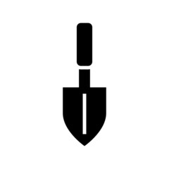 trowel icon or logo isolated sign symbol vector illustration - high quality black style vector icons
