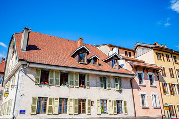 Fototapeta premium Dans les rues d'Annecy