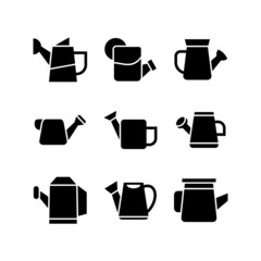 watering can icon or logo isolated sign symbol vector illustration - high quality black style vector icons
