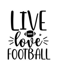 football svg tshirt design 