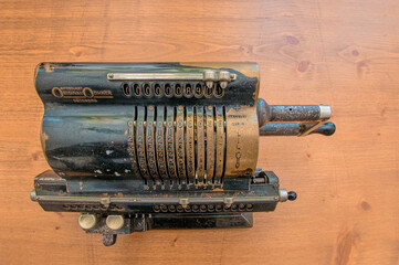 Swedish Original Odhner Pin-wheel calculator