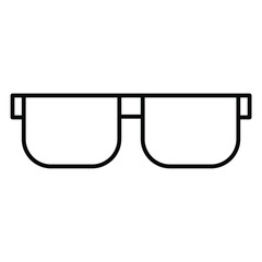 sunglass outline icon