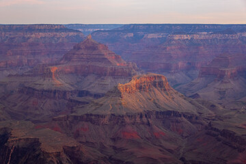 Fototapeta na wymiar grand canyon national park Morning