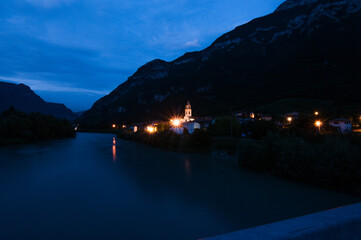 Borghetto sull'Adig.,Ultimo paese dell'ex impero Austroungarico.Il detto diceva Da Trento a...