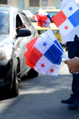 Entrega de banderas de Panamá