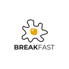 Scrambled egg restaurant logo design