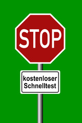 Stop kein kostenloser Corona Schnelltest