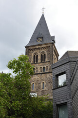 Fototapeta na wymiar evangelische Stiftskirche St. Marien in Herdecke, NRW, Deutschland