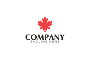 canada sheep logo vector graphic for any business especially for goat farm, sheep, beef store, etc.