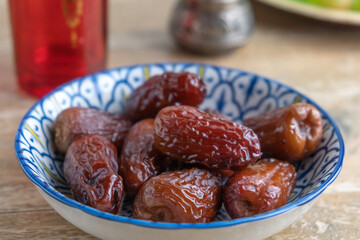 dried dates in a bowl