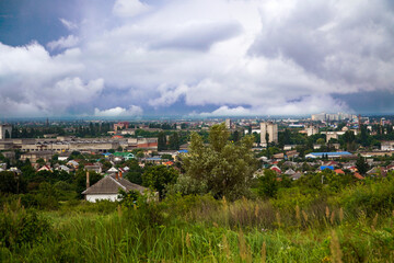 panorama of the city