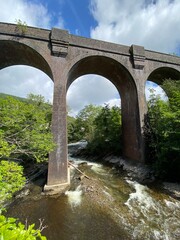 Viaduct in Pontrhydyfen south wales