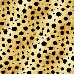Seamless cheetah spots background texture