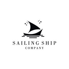 Sailing ship loge design 