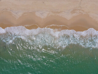 water flowing into the water