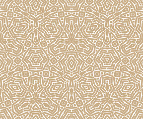 Seamless pattern with Ethnic Texture in 2 colors