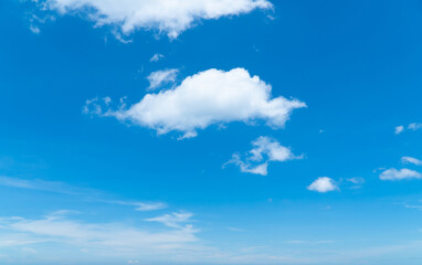 blue sky with clouds