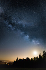 Fototapeta premium night sky