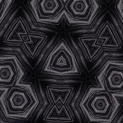 Dark Abstract Kaleidoscope Background Geometric
