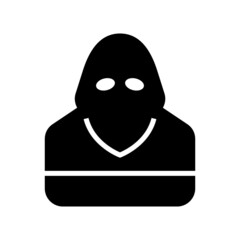 Fototapeta premium hacker icon or logo isolated sign symbol vector illustration - high quality black style vector icons 