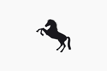 Horse racing icon illustration. 10 eps vector on white background.eps
