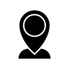 location icon or logo isolated sign symbol vector illustration - high quality black style vector icons
