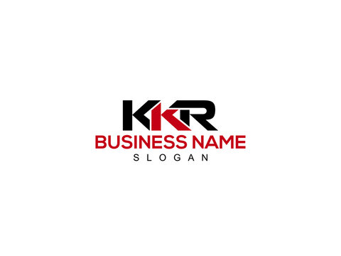 Letter KKR Logo, Creative kkr Logo Letter Vector Stock