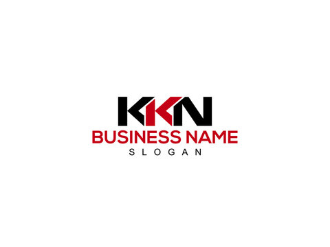 Letter KKN Logo, Creative kkn Logo Letter Vector Stock
