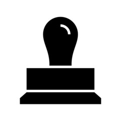 stamp icon or logo isolated sign symbol vector illustration - high quality black style vector icons
