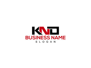 Letter KNO Logo, Creative kno Logo Letter Vector Stock - obrazy, fototapety, plakaty