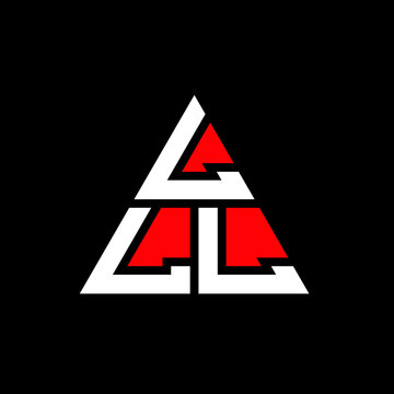 LLL triangle letter logo design with triangle shape. LLL triangle logo design monogram. LLL triangle vector logo template with red color. LLL triangular logo Simple, Elegant, and Luxurious Logo. LLL 