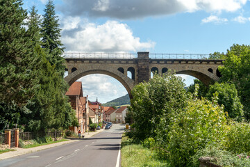 Fototapeta premium Viadukt im thüringischen Stadtilm
